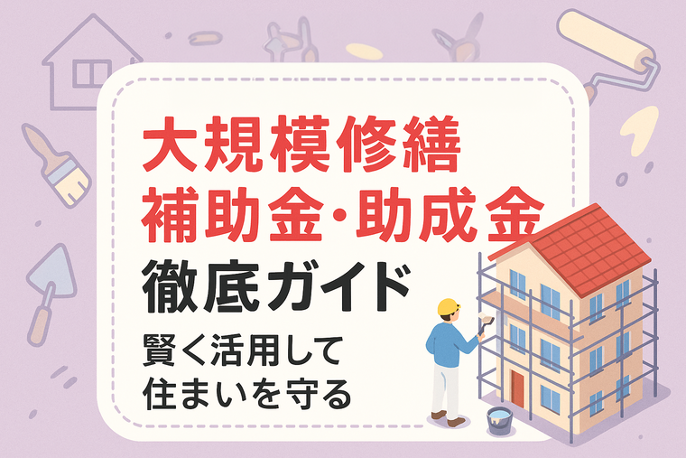 大規模修繕補助金・助成金徹底ガイド:賢く活用して住まいを守る